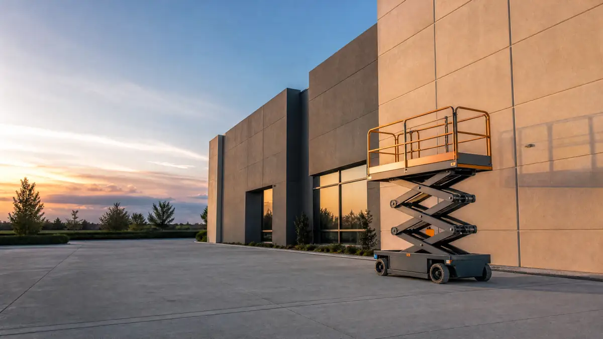 Electric Scissor Lifts jobsite access in York